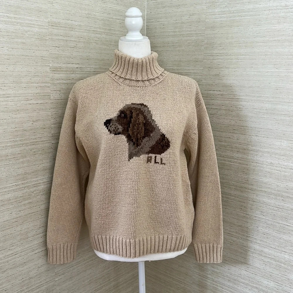 Ralph Lauren Vintage Sweater Sz MP - Picture 4 of 11